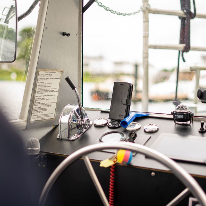 a laptop computer sitting on top of a table