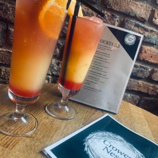 a glass of orange juice